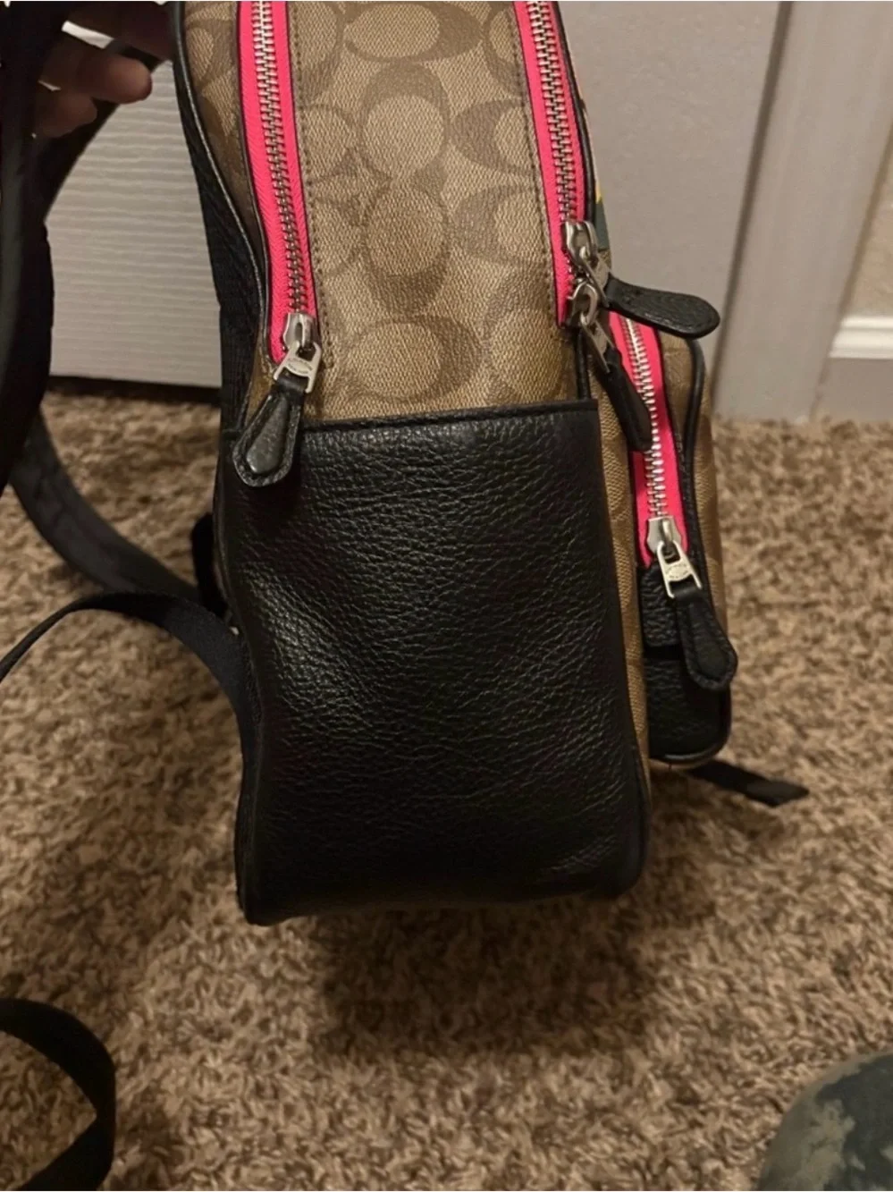 Coach mini backpack